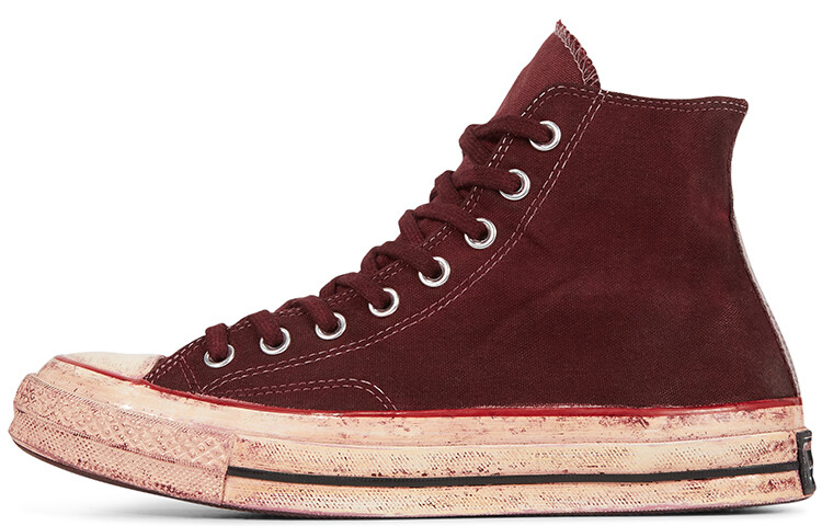 

1970-е годы Кеды унисекс с высоким берцем красного цвета Converse