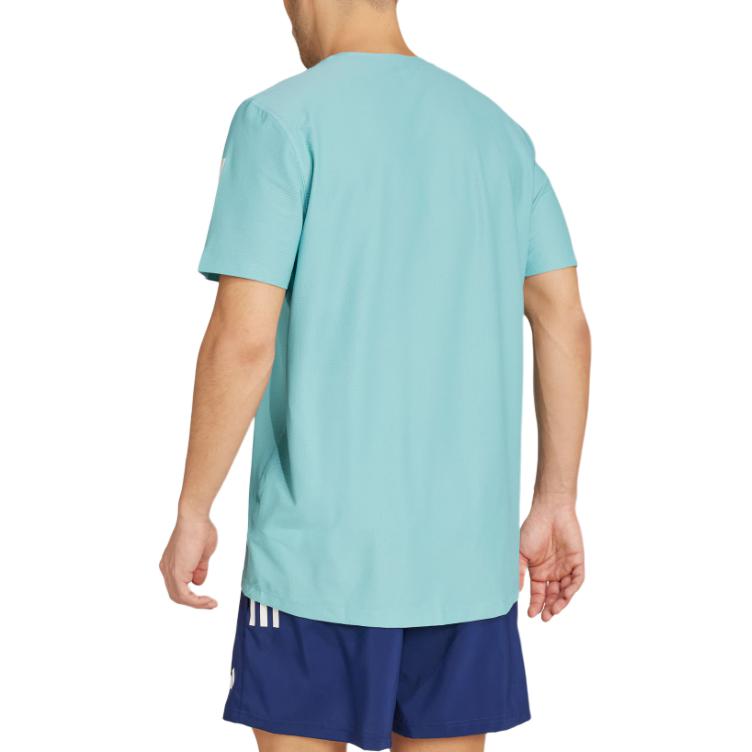 С AdiClub Футболка Own The Run Adidas, светлая мята — фото 4