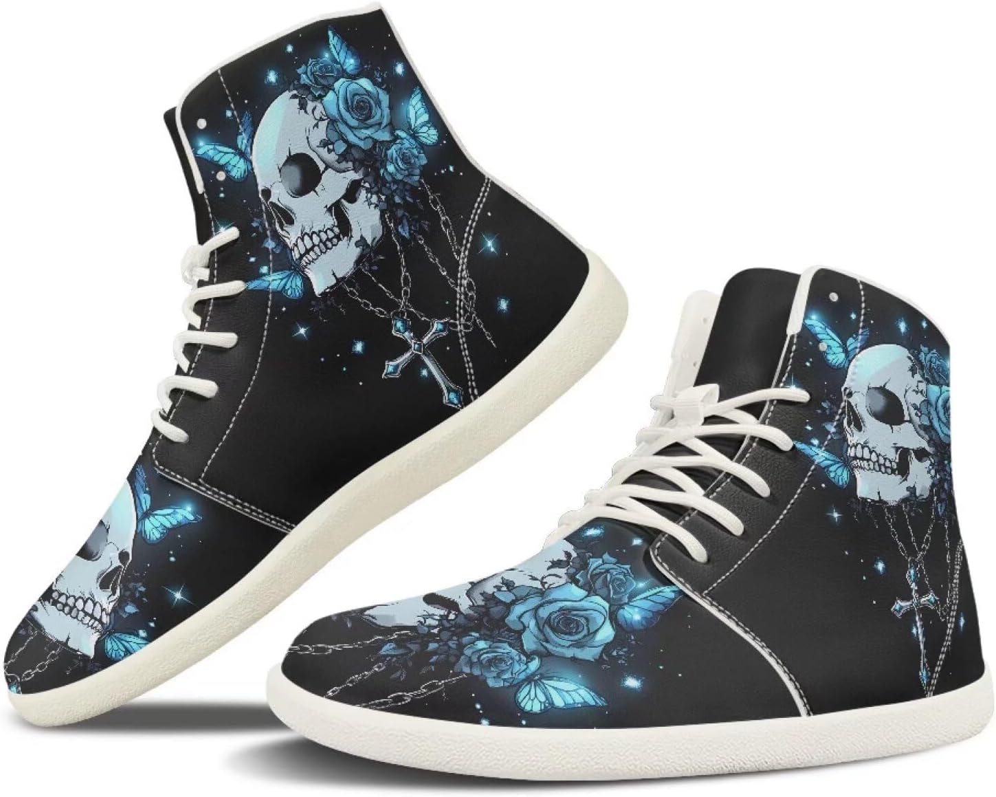 

Унисекс обувь для женщин и мужчин с широким носком, обувь для бега, с нулевым падением, легкая обувь для ходьбы, высокие кроссовки с белой подошвой, размеры 5-13.5 Qoiuvncy