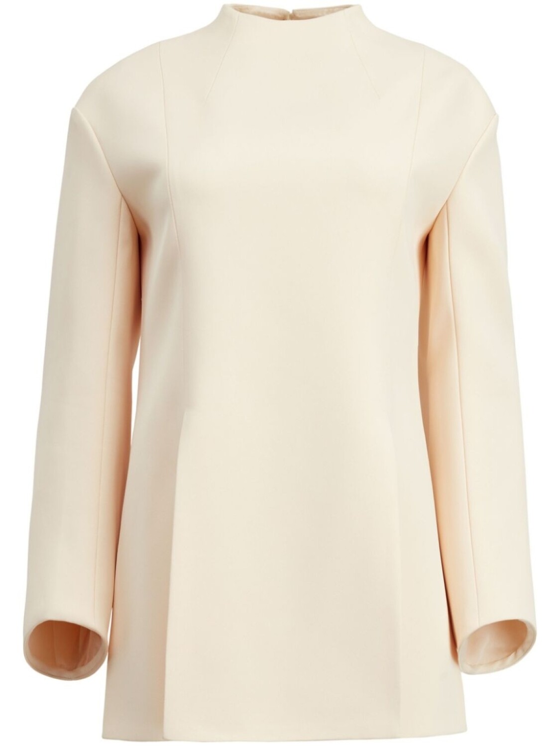 

KHAITE The Mahni slit-detail blouse, нейтральный цвет