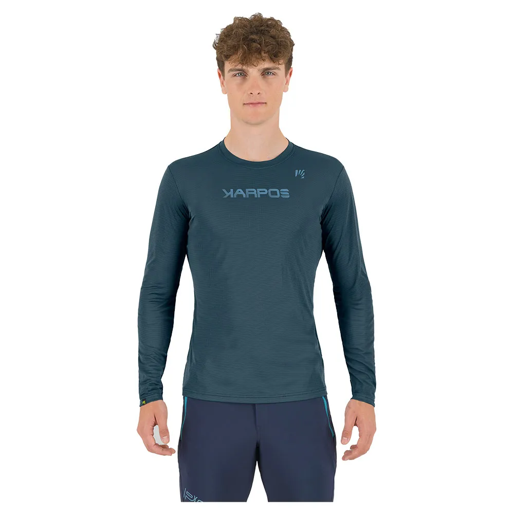 

Футболка Karpos Loma Evo long sleeve, синий