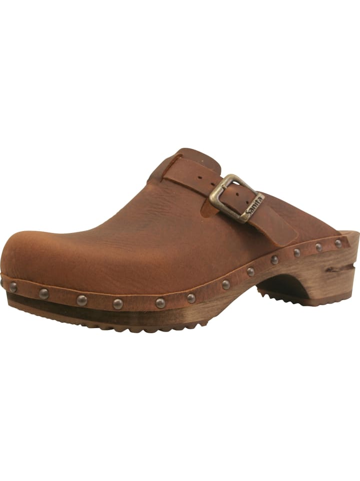 Сабо Sanita Comfortwear, коричневый