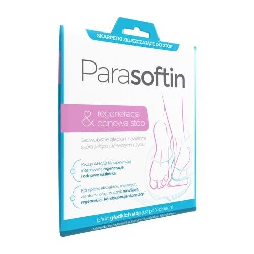 

PARASOFTIN Отшелушивающие носки для ног, 1 пара Zdrovit