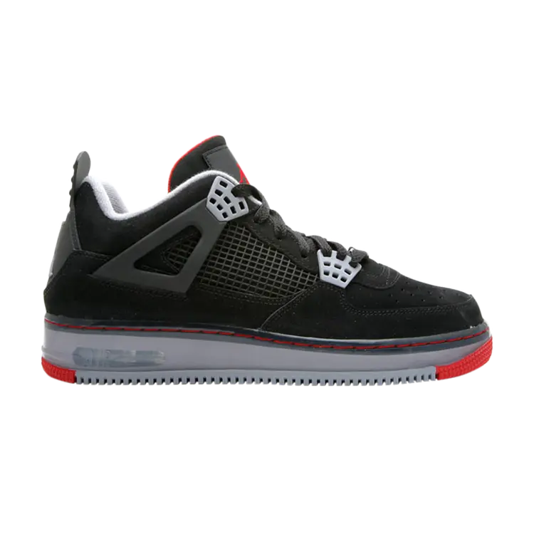 

Кроссовки Air Jordan Fusion 4 'Bred', черный