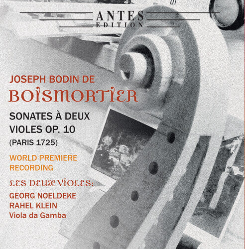 

CD диск Boismortier / Les Deux Violes: Sonates a Deux Violes 10