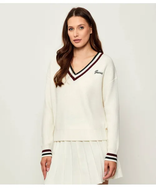 

Свитер Сабины Relaxed fit Guess Active, бежевый