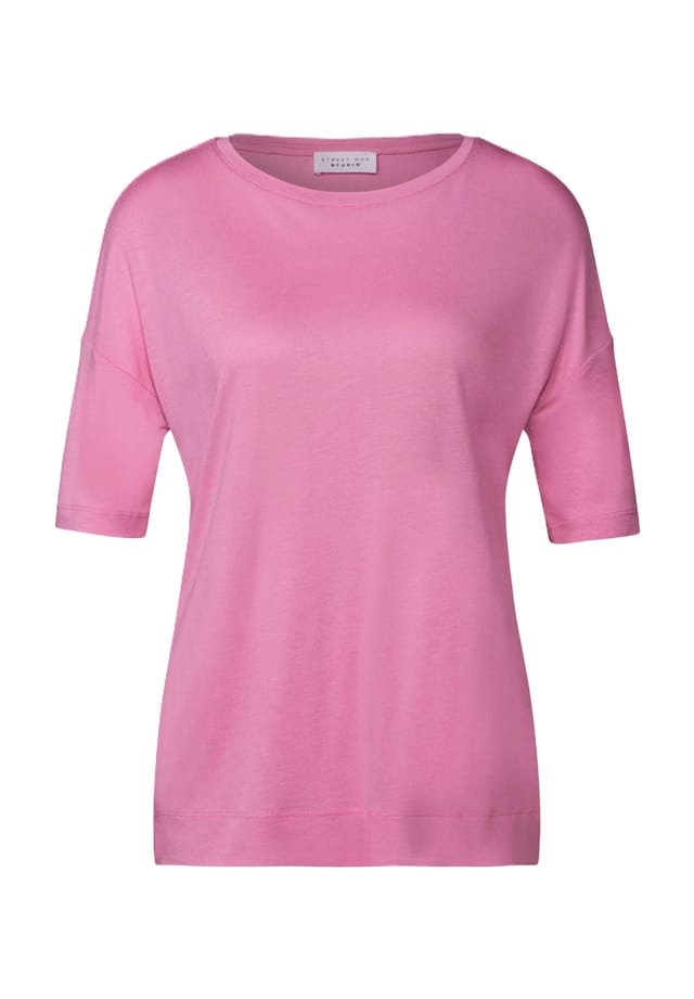 

Рубашка с короткими рукавами Street One Studio, розовый