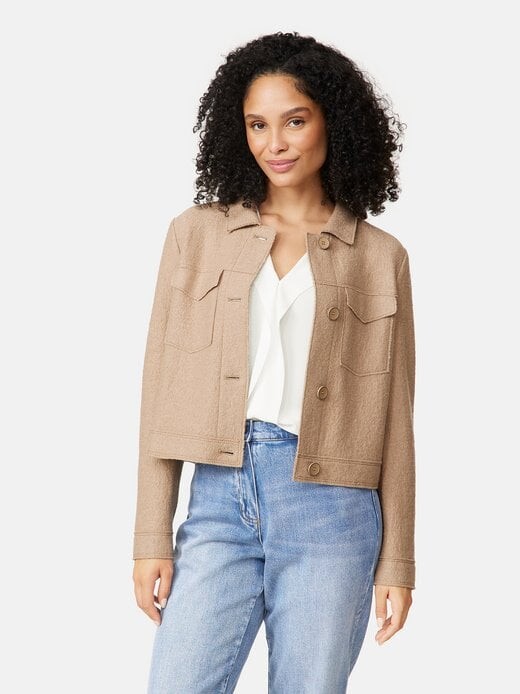

Блейзер-Жакет Gerry Weber, коричневый