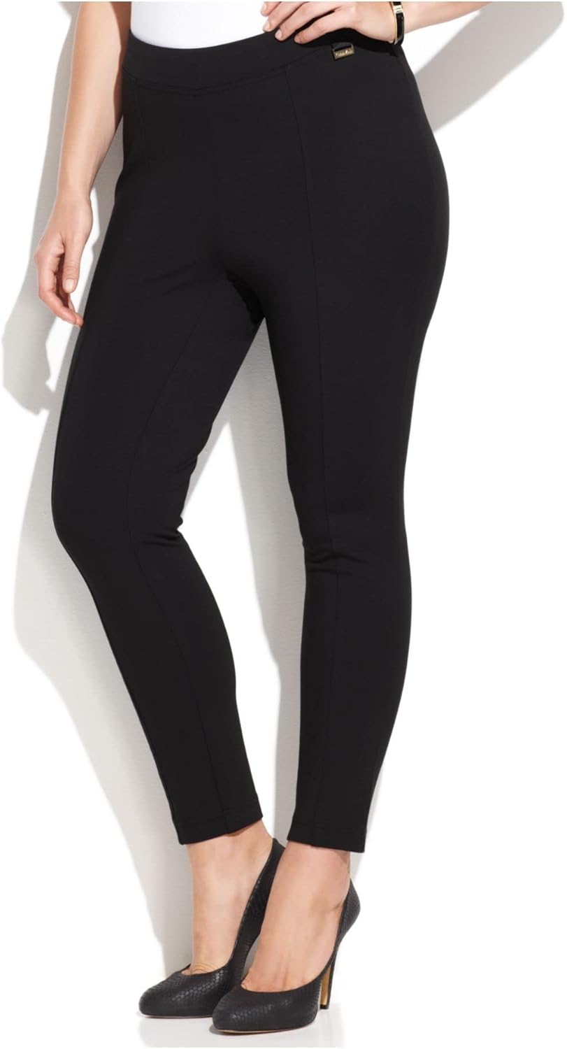 

Женские леггинсы Calvin Klein Essential Power Stretch Ponte Plus Size, Black