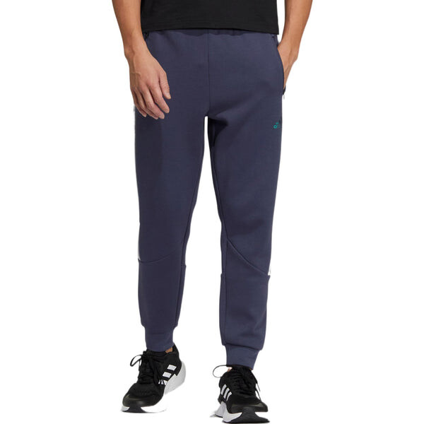 Спортивные штаны Men's adidas St Blok Knpnt Logo Printing Elastic Waistband Bundle Feet Sports Pants/Trousers/Joggers Blue, синий — фото 2