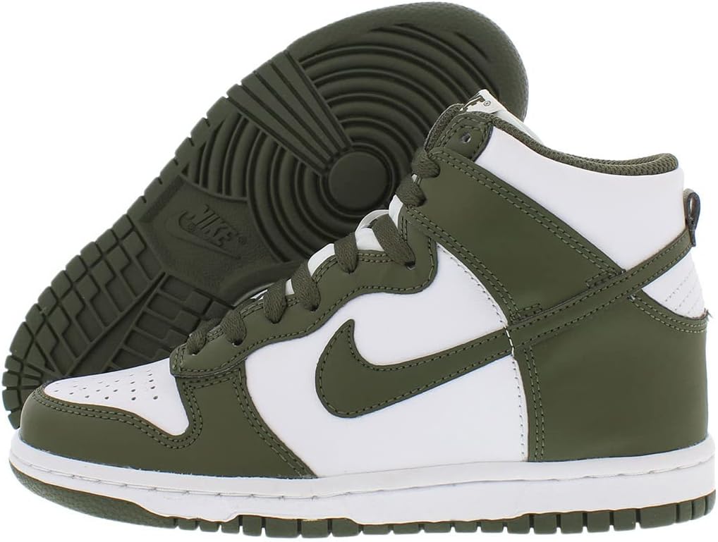 

Детские кроссовки Nike Dunk High (Gs) унисекс, белый