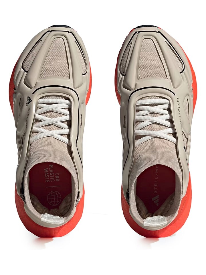 Кроссовки adidas Laufschuhe Ultraboost 22 Ele, цвет Beige/Rot — фото 2