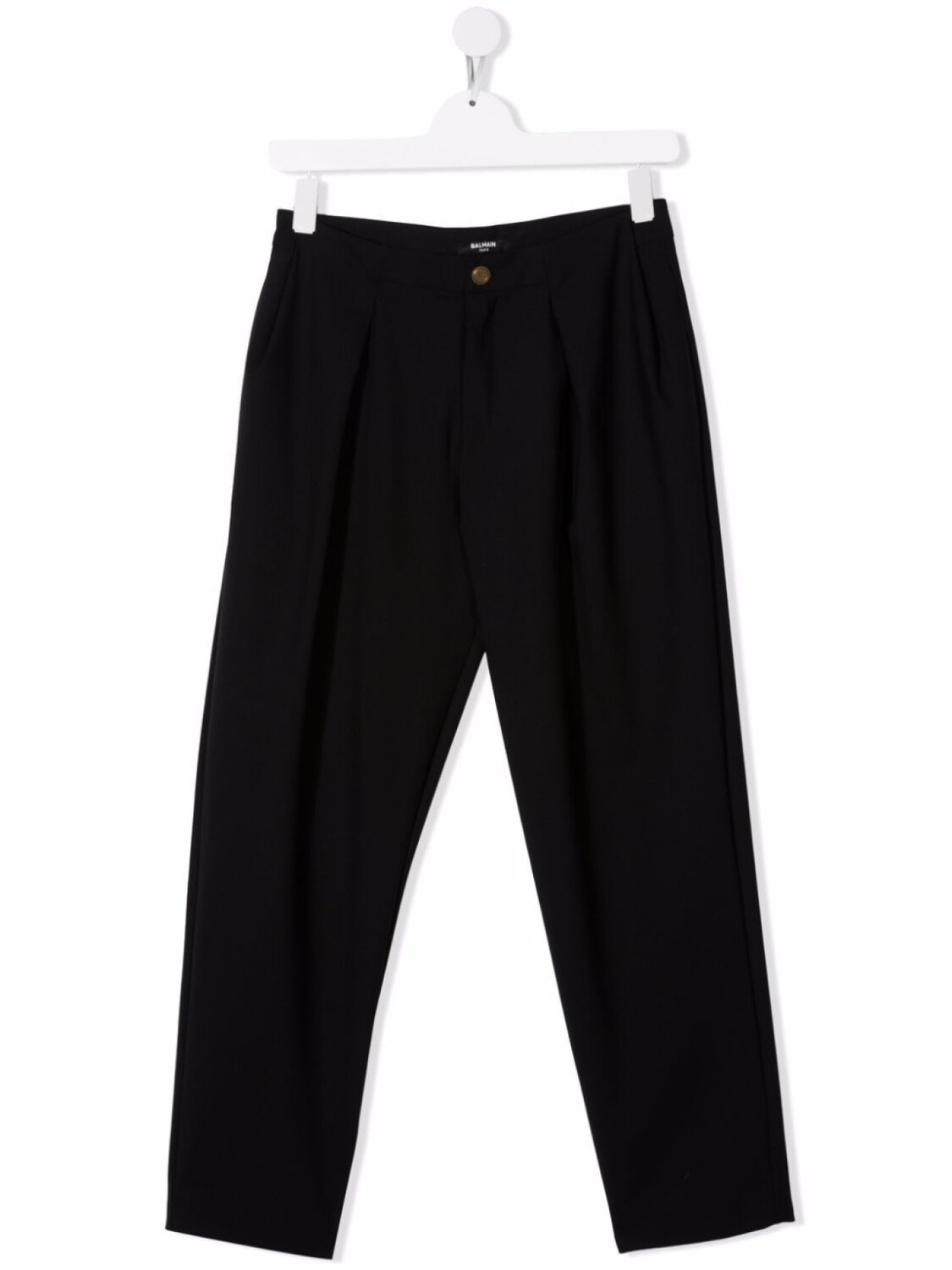 

Balmain Kids брюки прямого кроя, черный