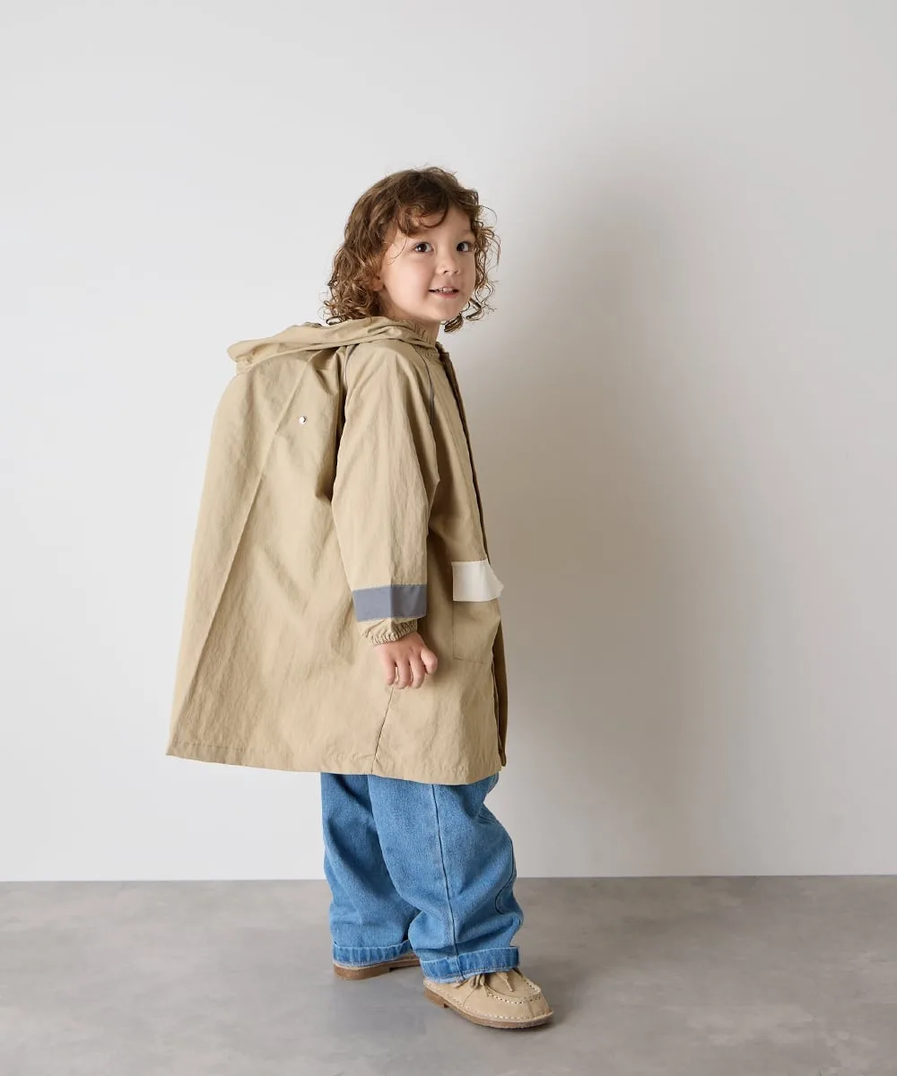 Водоотталкивающий дождевик, подходящий для школьных сумок Riziere, BEIGE — фото 4
