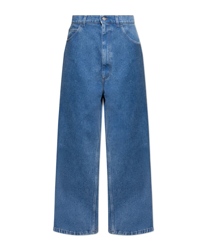 

Джинсы с логотипом Marni, синий