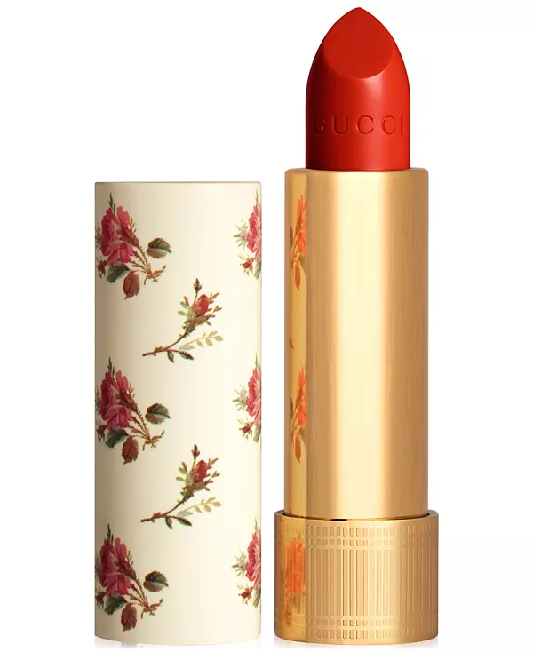 Прозрачная помада Rouge à Lèvres Voile Gucci, 500 - odalie red
