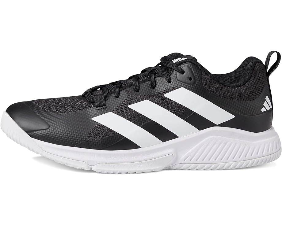 Кроссовки adidas Court Team Bounce 2.0, цвет Black/White/Black — фото 4