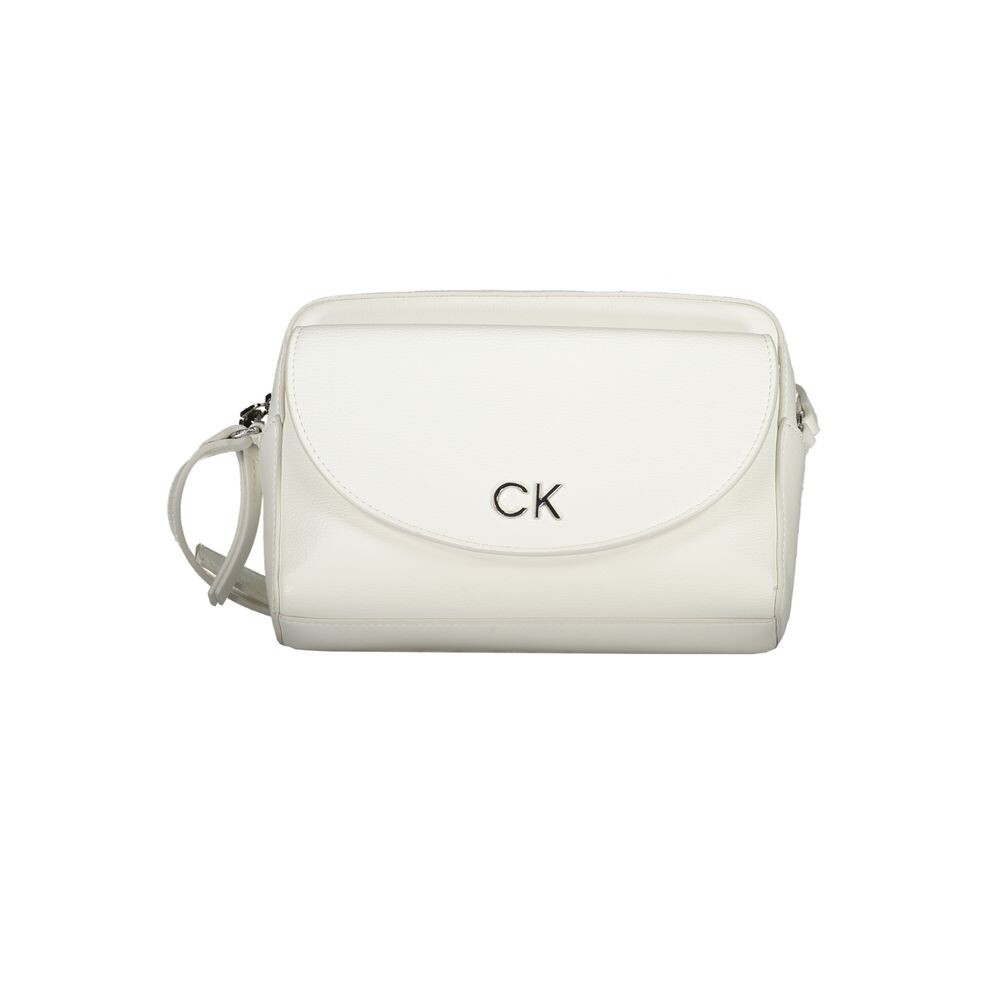 

Белая полиэтиленовая сумка Calvin Klein