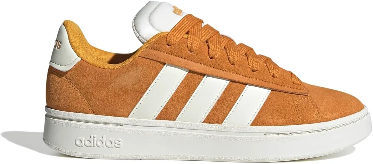 Мужские кроссовки Adidas Grand Court Alpha 00s, оранжевый/белый — фото 2