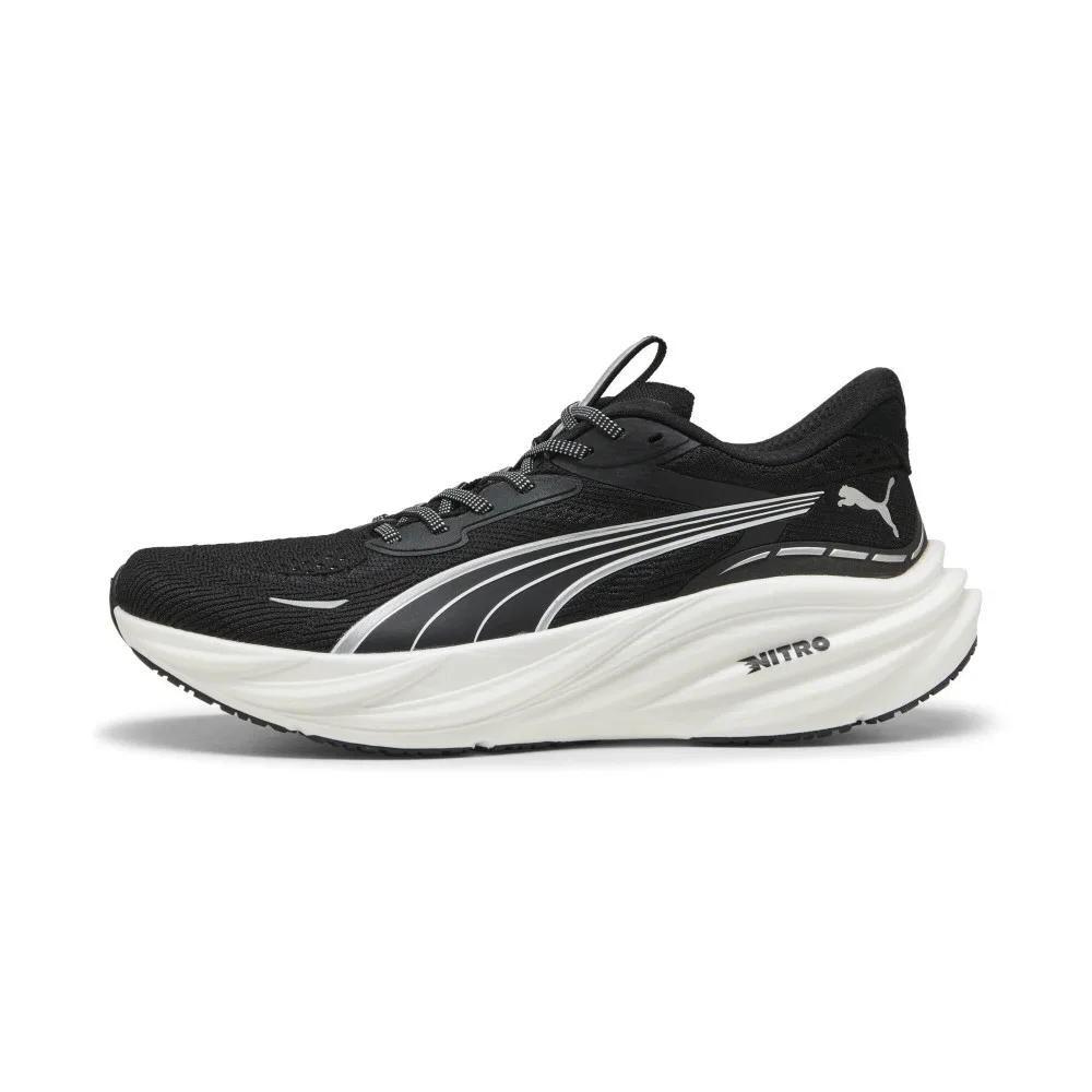 Мужские чёрные беговые кроссовки Puma Magnify Nitro 3 — фото 2