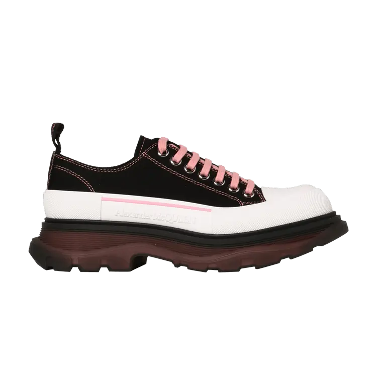 

Кроссовки Alexander McQueen Alexander McQueen Tread Slick 'Black Blossom Pink', черный