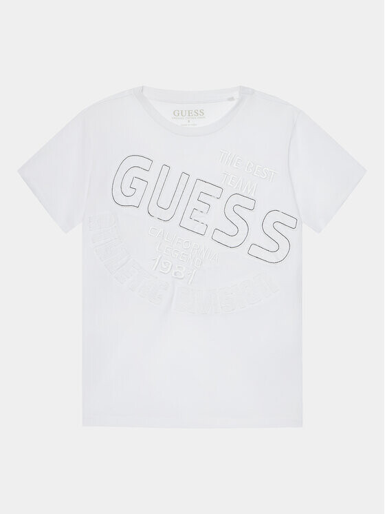 

Футболка стандартного кроя Guess, белый