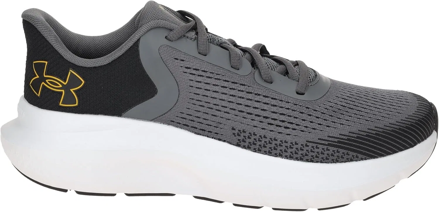 Мужские кроссовки Under Armour Charged Rogue 5 Runners, 025 Castlerock Black Campus Gold — фото 2
