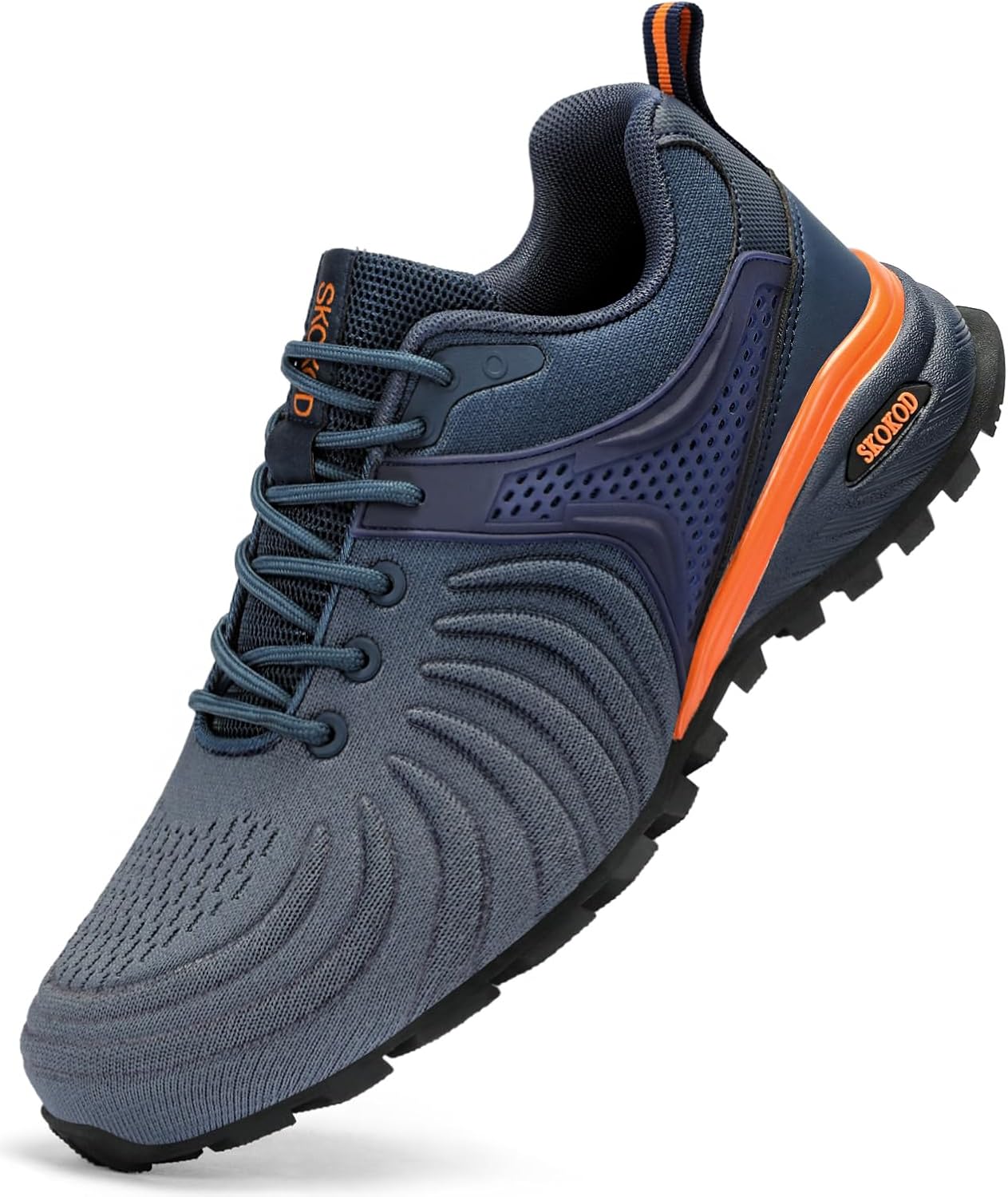 

Мужские кроссовки с стальным носком, композитные защитные кроссовки, удобная и стильная повседневная обувь, устойчивая к проколам, неразрушимая Skokod, серый