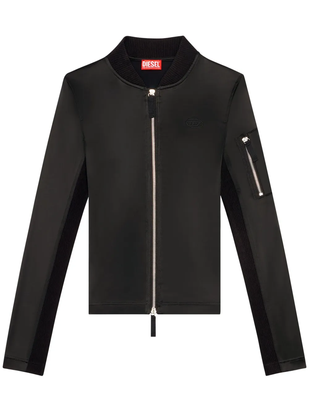 

Легкий бомбер Diesel, черный