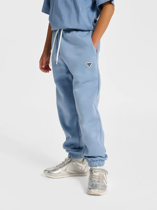 Спортивные штаны hummel hmljr свободного кроя с рисунком пчелы, Hummel, Faded Denim — фото 2