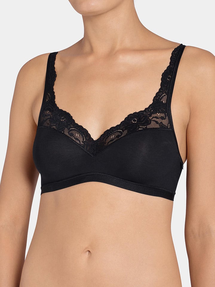 

Sloggi Беспроводной бюстгальтер черного цвета