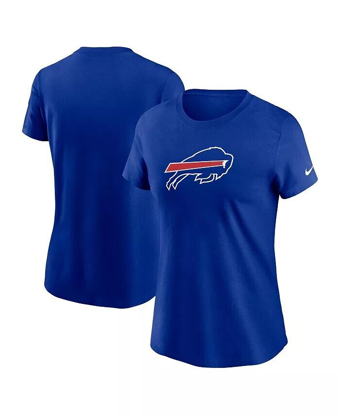 

Женская футболка с логотипом Royal Buffalo Bills Primary Nike, синий