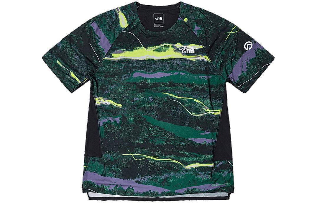 

Футболка мужская зеленая The North Face, зеленый