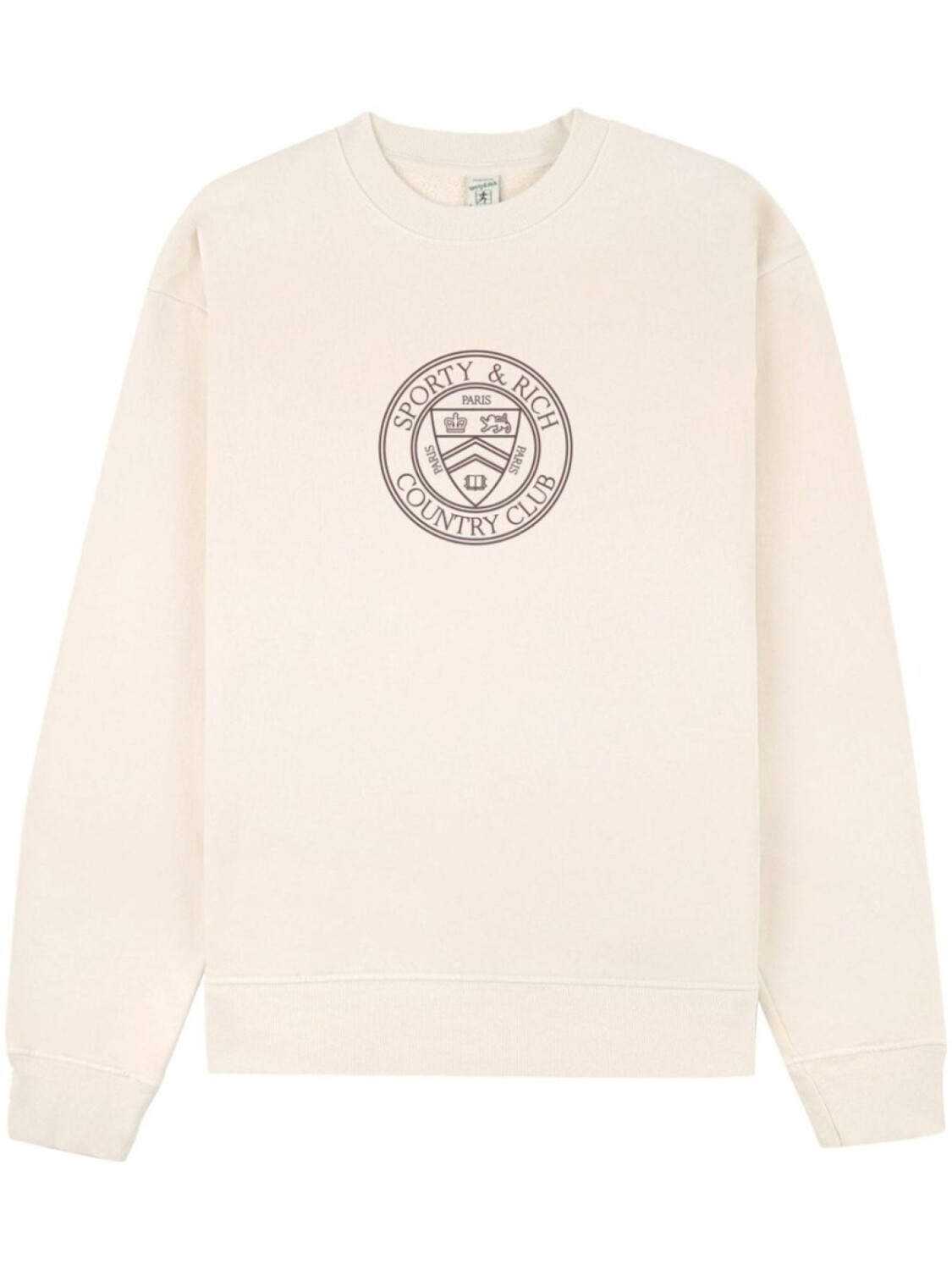 

Толстовка Connecticut Crest Sporty & Rich, бежевый
