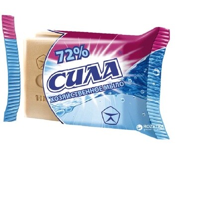 

Русское хозяйственное мыло 72% Sila