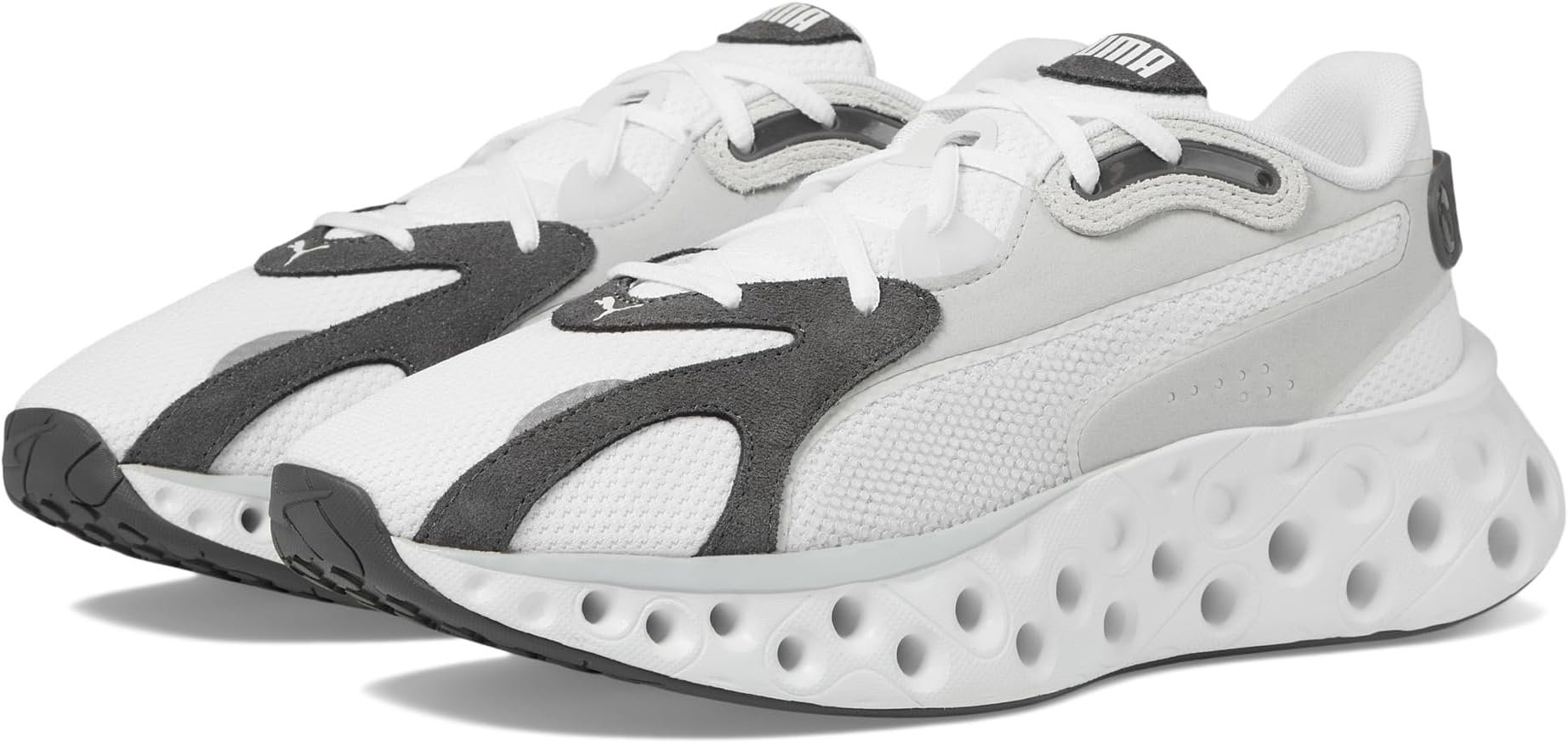 

Кроссовки PUMA Softride Frequence, цвет Puma White/Feather Gray