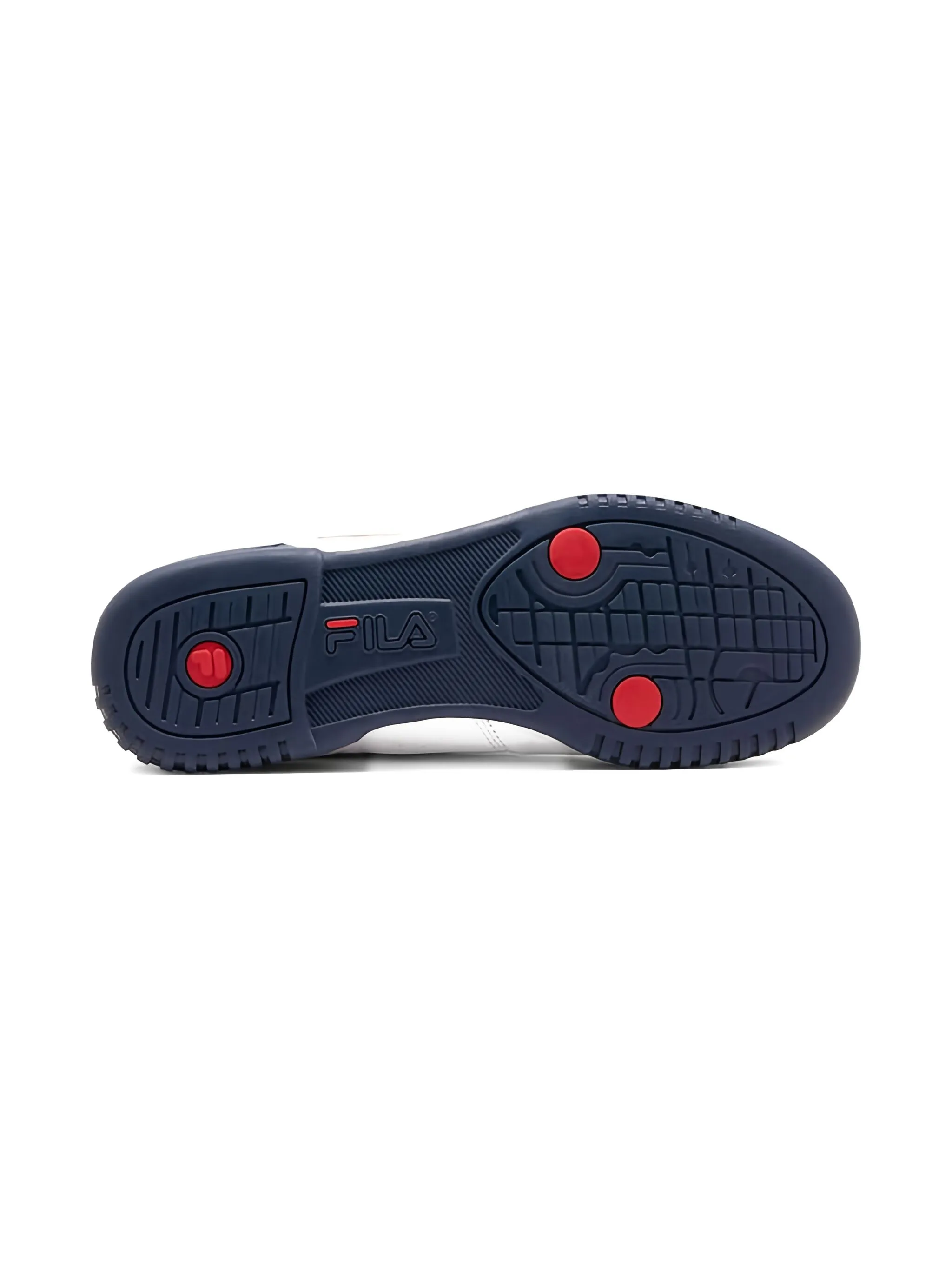 Кроссовки Original Fitness White/Navy/Red Fila Kids, белый — фото 3