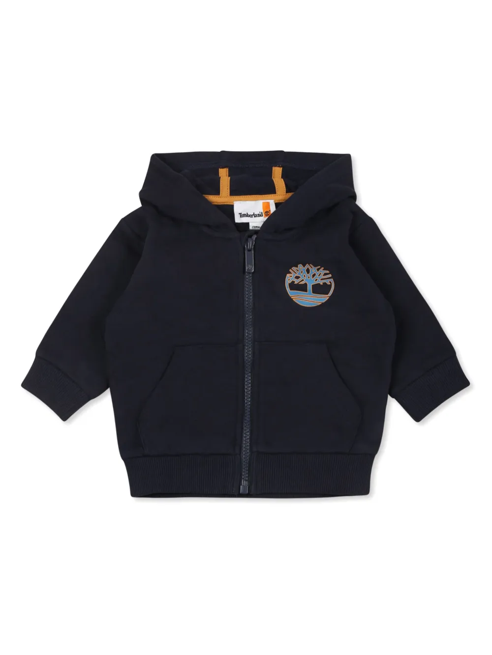 

Худи на молнии Timberland Kids, синий