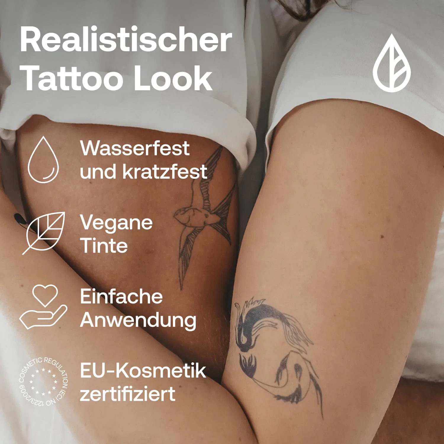 Временные татуировки «River of Lotus» от Inkster Tattoo Inkster, River Of Lotus — фото 3