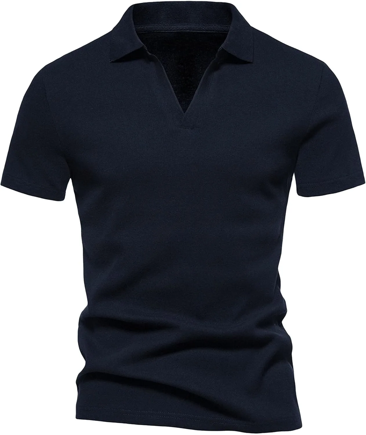 

Мужская футболка-поло с V-образным вырезом, Slim Fit PHJTOMK