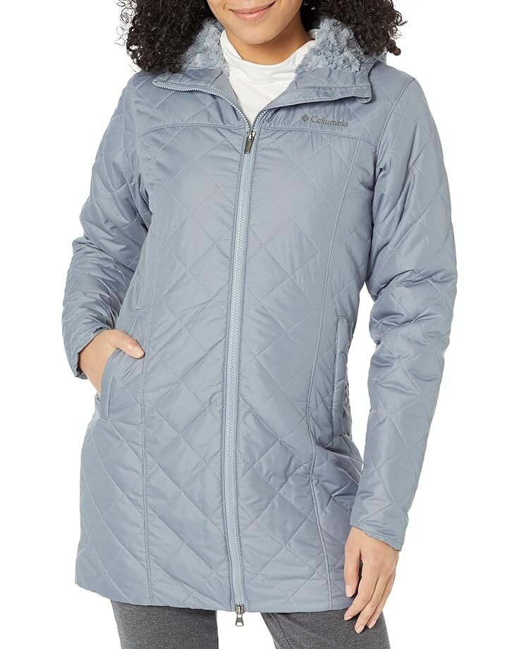 

Куртка Columbia Copper Crest Long, цвет Tradewinds Grey