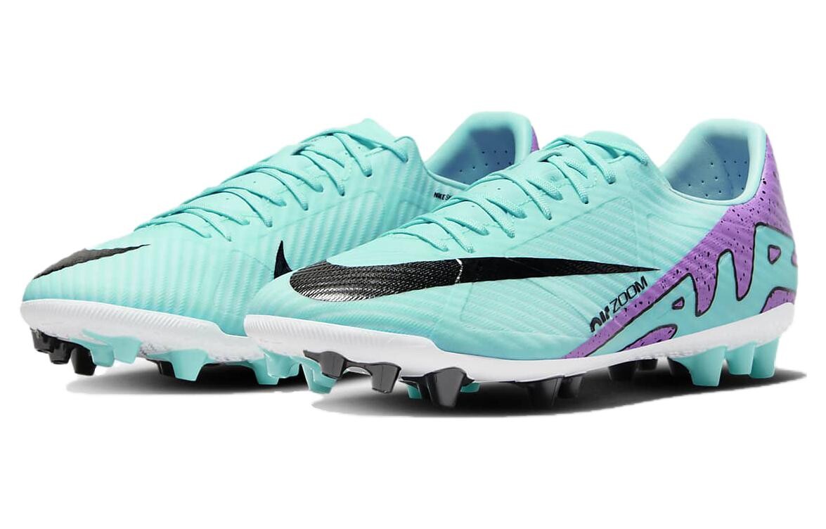 Nike Air Zoom Vapor 15 Футбольные бутсы унисекс, Гипербирюзовый/Фуксия Мечта/Черный/Белый — фото 3