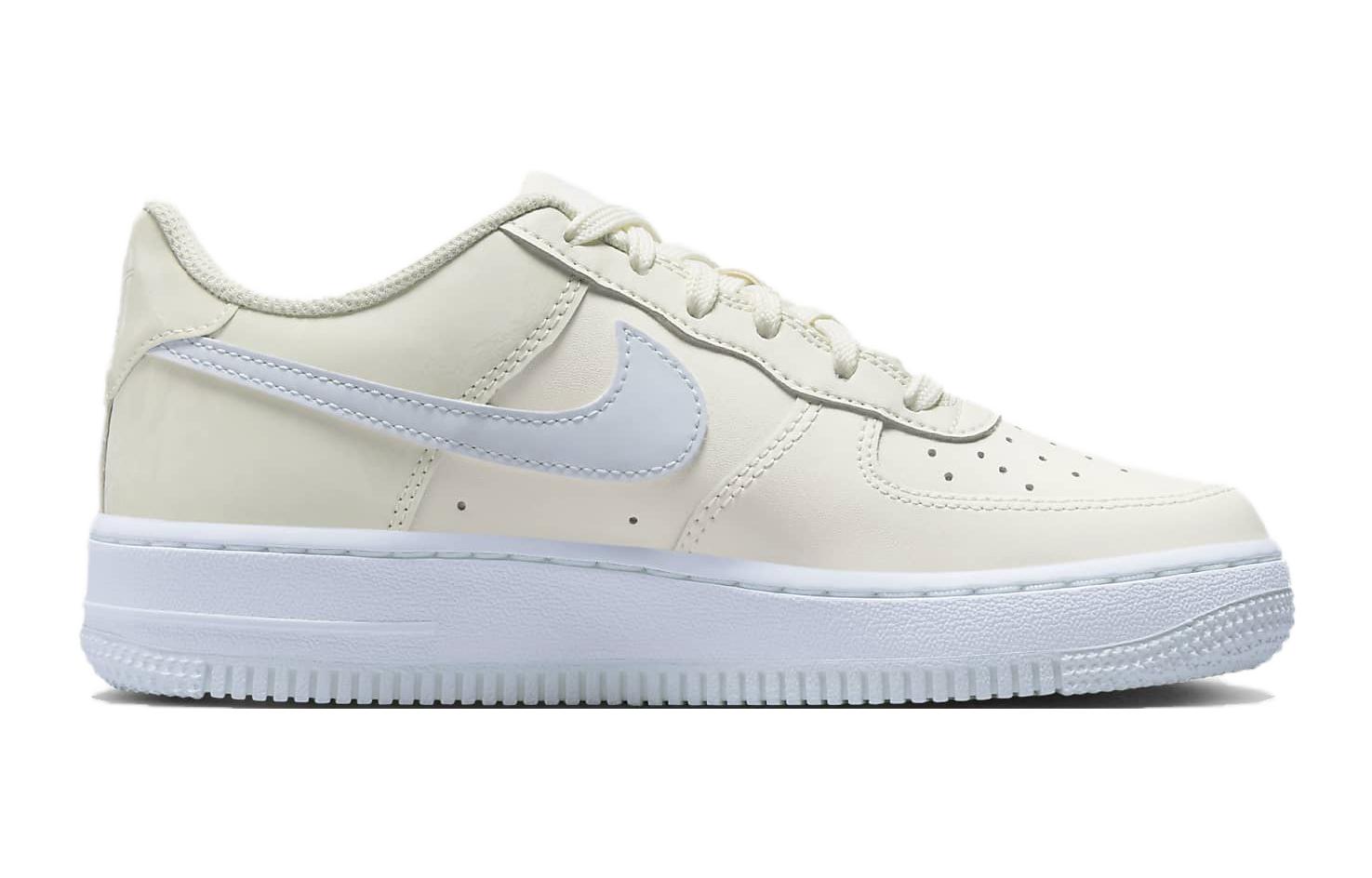 

Nike Air Force 1 GS 'Pale Ivory Sea Glass', Бежево-голубой