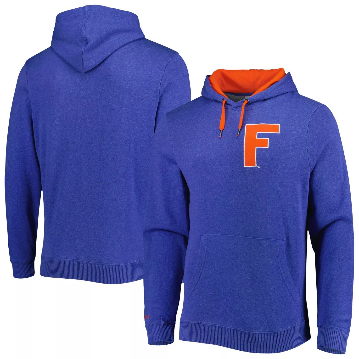 

Мужской классический пуловер с капюшоном Mitchell & Ness Royal Florida Gators Classic French Terry