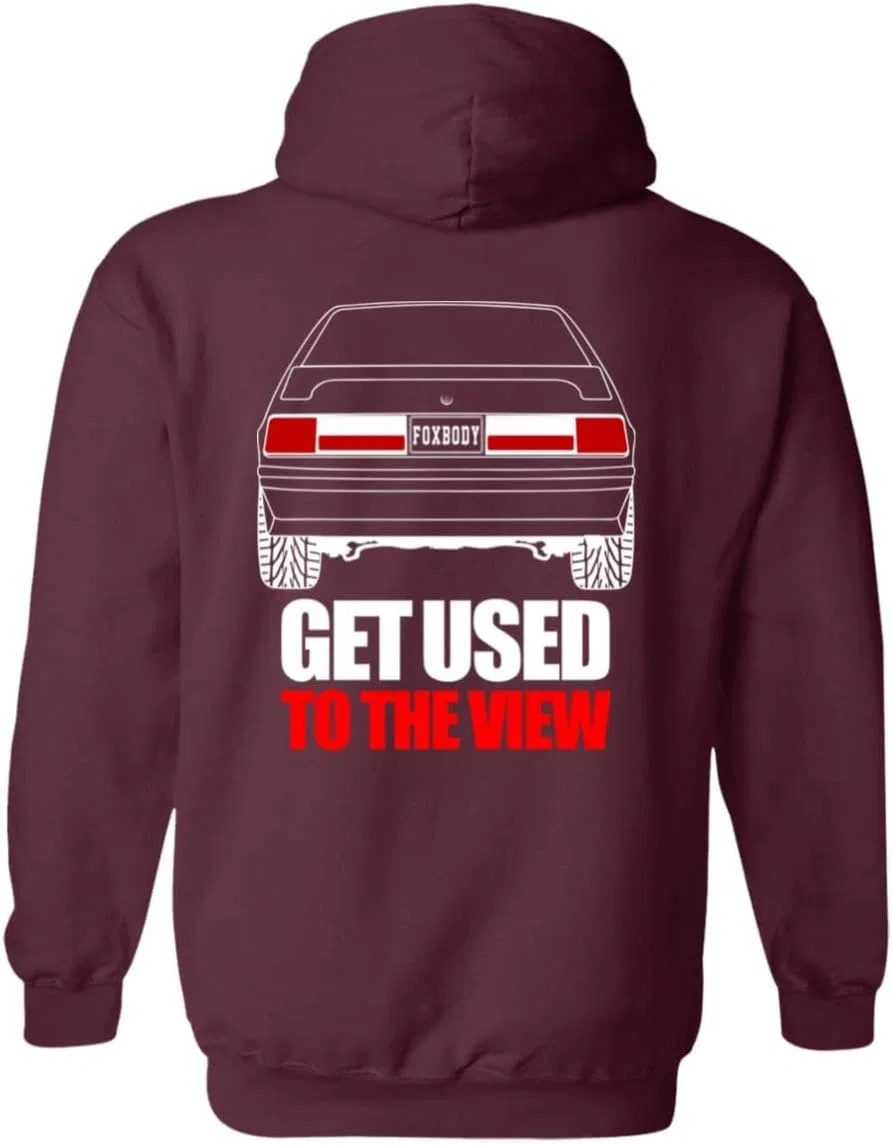 Толстовка Foxbody Get Used to the View Racing