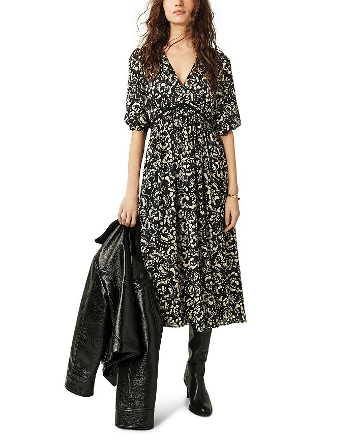 

Платье миди Erry ba&sh, черный