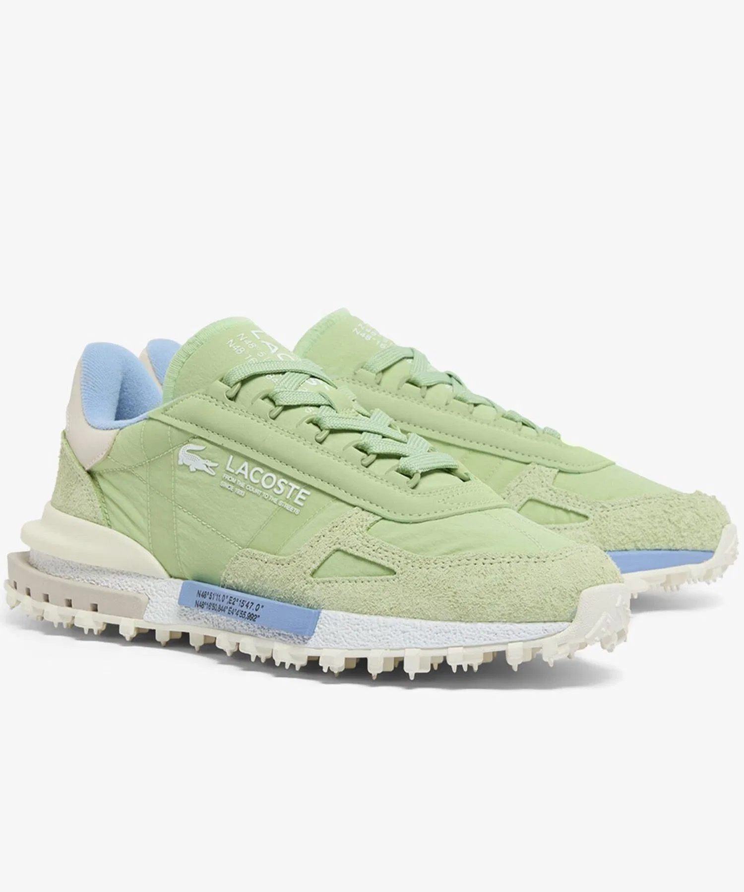 Мужские кроссовки LACOSTE ELITE ACTIVE 1263 зелёные