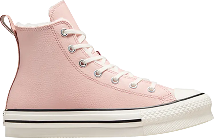 

Кроссовки Chuck Taylor All Star Lift Platform High GS 'Sherpa - Pink Sage', розовый