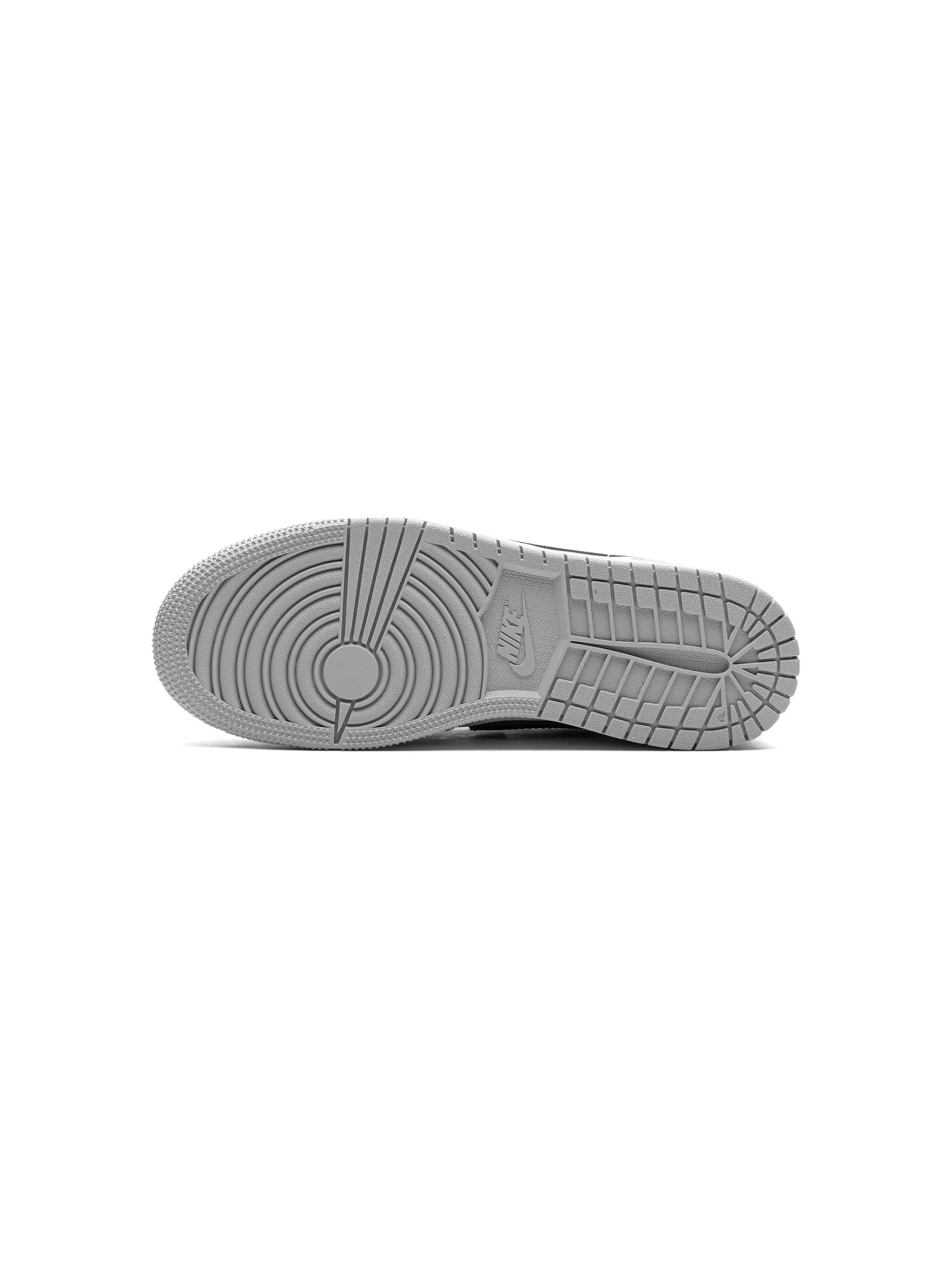 Кроссовки Air Jordan 1 Retro Low OG Wolf Jordan Kids, серый — фото 4