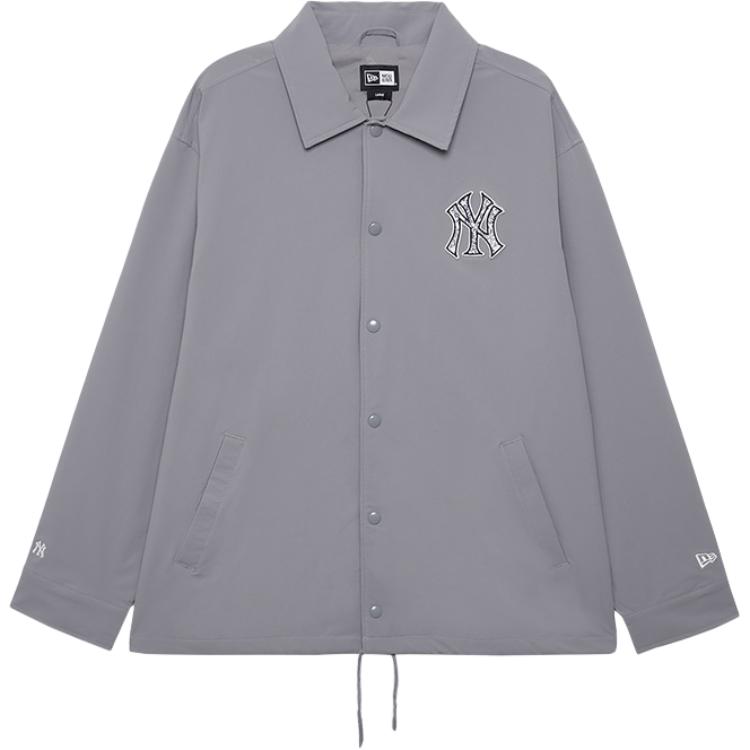 

New Era Свитер унисекс светло-серый в стиле сине-белого фарфора, Light Gray